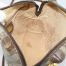 GUCCI GG Supreme Shoulder Bag PVC Leather Beige Gold 007 39 4916 Auth ka5111-17