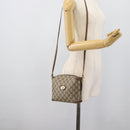 GUCCI GG Supreme Shoulder Bag PVC Leather Beige Gold 007 39 4916 Auth ka5111-22