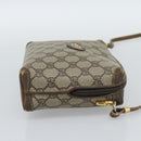 GUCCI GG Supreme Shoulder Bag PVC Leather Beige Gold 007 39 4916 Auth ka5111-5