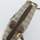 GUCCI GG Supreme Shoulder Bag PVC Leather Beige Gold 007 39 4916 Auth ka5111-6