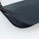 GUCCI Shoulder Bag Canvas Navy Gold 90669 Auth ka5112-14