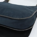 GUCCI Shoulder Bag Canvas Navy Gold 90669 Auth ka5112-15