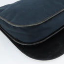 GUCCI Shoulder Bag Canvas Navy Gold 90669 Auth ka5112-16