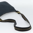 GUCCI Shoulder Bag Canvas Navy Gold 90669 Auth ka5112-7