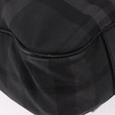 BURBERRY Nova Check Shoulder Bag Black Auth ka5113-13
