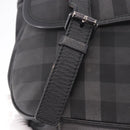 BURBERRY Nova Check Shoulder Bag Black Auth ka5113-15