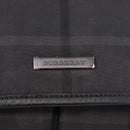 BURBERRY Nova Check Shoulder Bag Black Auth ka5113-19