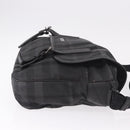BURBERRY Nova Check Shoulder Bag Black Auth ka5113-4