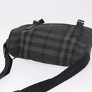 BURBERRY Nova Check Shoulder Bag Black Auth ka5113-6