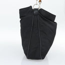 GUCCI Bamboo Hand Bag Canvas Black Silver 001 1553 Auth ka5114-3
