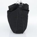 GUCCI Bamboo Hand Bag Canvas Black Silver 001 1553 Auth ka5114-4