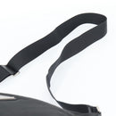 PRADA Nylon Shoulder Bag Black Silver Auth ka5115-8