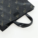 GUCCI GG Supreme Tote Bag PVC Leather Black 495559 Auth ka5117-6
