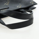 GUCCI GG Supreme Tote Bag PVC Leather Black 495559 Auth ka5117-7