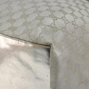GUCCI GG Canvas Tote Bag Silver 131231 Auth ka5118-12