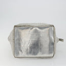 GUCCI GG Canvas Tote Bag Silver 131231 Auth ka5118-9