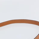 CELINE Macadam Canvas Hand Bag PVC 2way Beige Gold Auth ka512-14