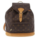 LOUIS VUITTON Monogram Montsouris MM Backpack M51136 LV Auth ka5120-13