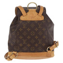 LOUIS VUITTON Monogram Montsouris MM Backpack M51136 LV Auth ka5120-2
