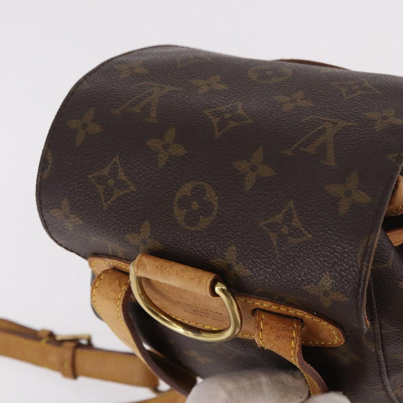 LOUIS VUITTON Monogram Montsouris MM Backpack M51136 LV Auth ka5120