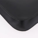 Salvatore Ferragamo Shoulder Bag Patent Black Silver Auth ka5122A-10