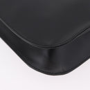 Salvatore Ferragamo Shoulder Bag Patent Black Silver Auth ka5122A-12