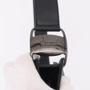 Salvatore Ferragamo Shoulder Bag Patent Black Silver Auth ka5122A-14