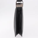 Salvatore Ferragamo Shoulder Bag Patent Black Silver Auth ka5122A-4