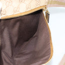 GUCCI GG Canvas Waist Bag Beige Gold 28566 Auth ka5124-21