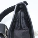 Salvatore Ferragamo Gancini Hand Bag Leather Black Silver Auth ka5126A-17