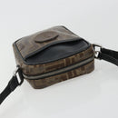 FENDI Zucca Shoulder Bag PVC Leather Brown Silver 7VA456 Auth ka5128-6
