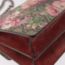GUCCI GG Supreme Dionysus Chain Shoulder Bag PVC Beige Silver 400249 Auth ka5132-12