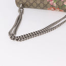GUCCI GG Supreme Dionysus Chain Shoulder Bag PVC Beige Silver 400249 Auth ka5132-7