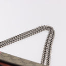 GUCCI GG Supreme Dionysus Chain Shoulder Bag PVC Beige Silver 400249 Auth ka5132-8
