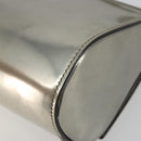 GIVENCHY Shoulder Bag Leather Silver Gold Auth ka5134-17