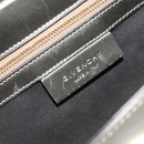 GIVENCHY Shoulder Bag Leather Silver Gold Auth ka5134-21