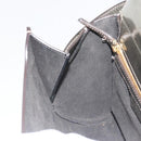 GIVENCHY Shoulder Bag Leather Silver Gold Auth ka5134-23