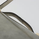 GIVENCHY Shoulder Bag Leather Silver Gold Auth ka5134-7