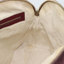 GUCCI Micro GuccissimaGG Hand Bag Leather Red Gold 323673 Auth ka5135-18