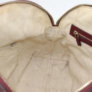 GUCCI Micro GuccissimaGG Hand Bag Leather Red Gold 323673 Auth ka5135-19