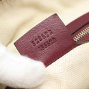 GUCCI Micro GuccissimaGG Hand Bag Leather Red Gold 323673 Auth ka5135-12