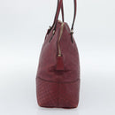 GUCCI Micro GuccissimaGG Hand Bag Leather Red Gold 323673 Auth ka5135-4