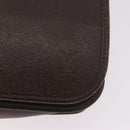 LOUIS VUITTON Taiga Andrei Shoulder Bag Grizzly M32488 LV Auth ka5136-17
