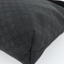 GUCCI GG Canvas Shoulder Bag Black Silver 339569 Auth ka5137-13