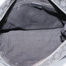 GUCCI GG Canvas Shoulder Bag Black Silver 339569 Auth ka5137-18
