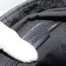 GUCCI GG Canvas Shoulder Bag Black Silver 339569 Auth ka5137-23