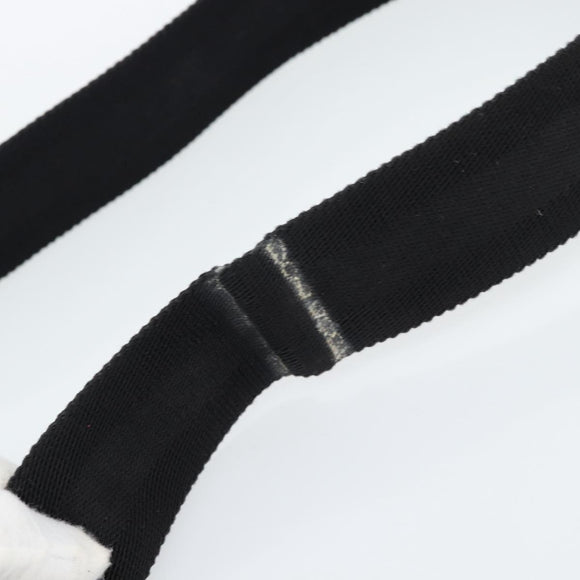 GUCCI GG Canvas Shoulder Bag Black Silver 339569 Auth ka5137