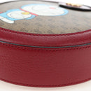 GUCCI Doraemon Micro GG Supreme Bag PVC Leather Beige 625216 Auth ka5138M-13