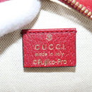 GUCCI Doraemon Micro GG Supreme Bag PVC Leather Beige 625216 Auth ka5138M-19
