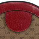 GUCCI Doraemon Micro GG Supreme Bag PVC Leather Beige 625216 Auth ka5138M-4